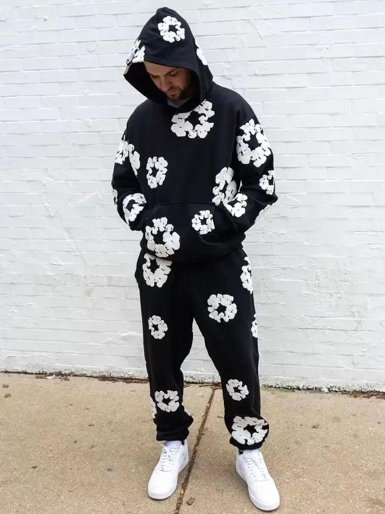 Denim Tears Baggy Jogger - Siyah