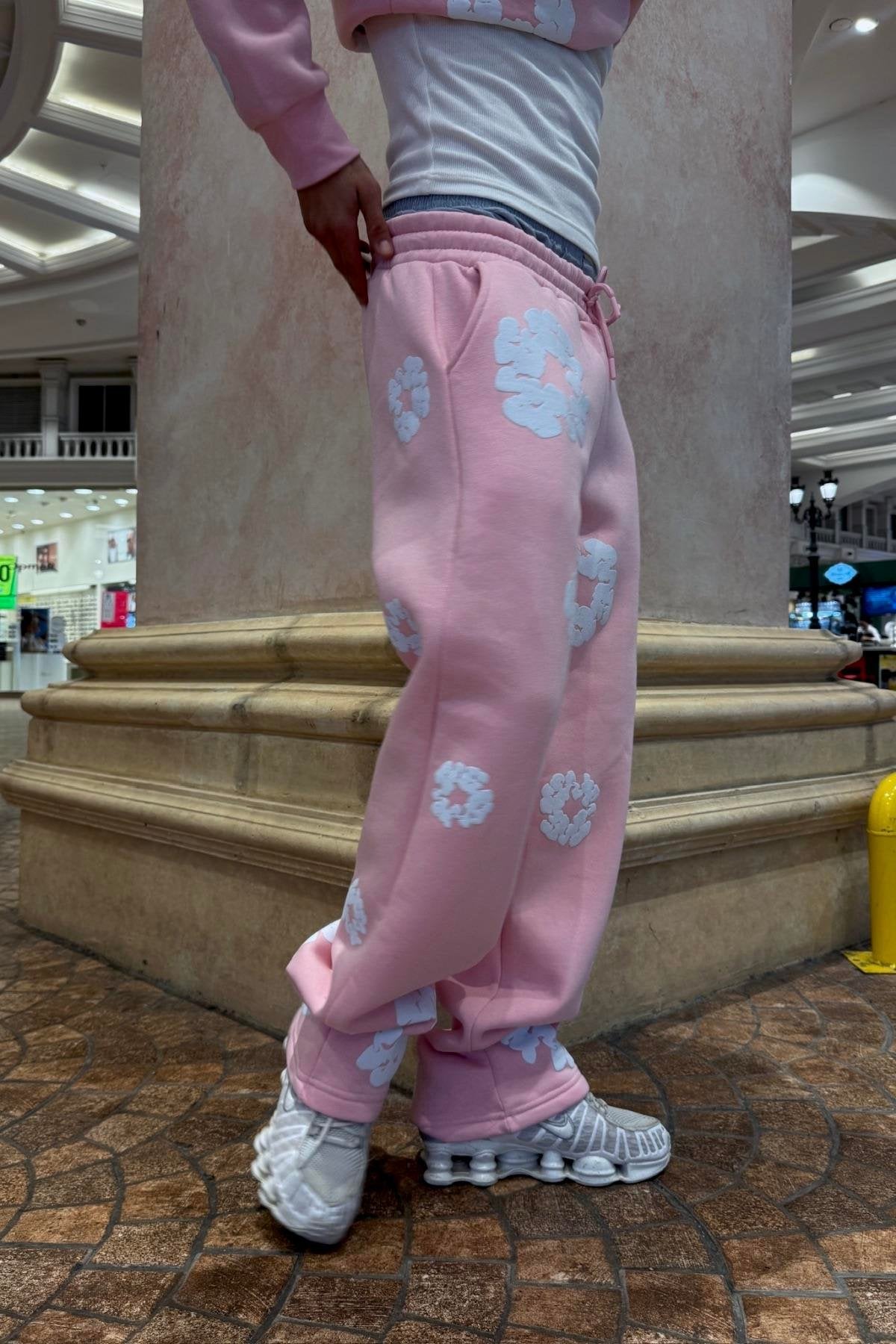 Denim Tears Baggy Jogger - Pembe